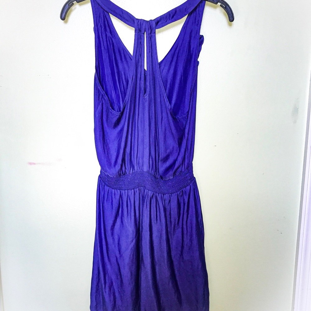 Purple sundress